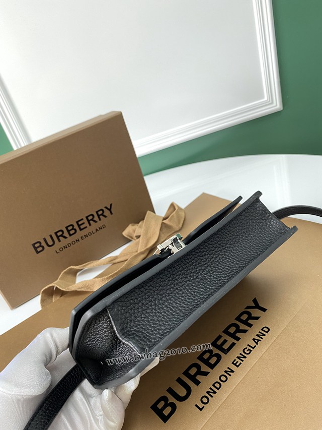 Burberry專門店新款Robin洛賓包 巴寶莉粒紋皮革肩背斜挎女包 yxb1470